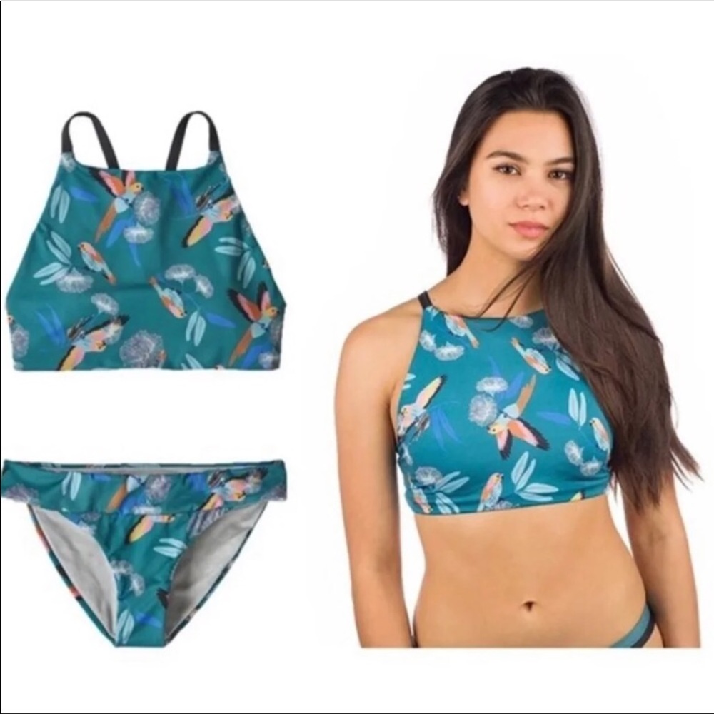 Patagonia Women’s Nanogrip Nireta Bikini - Parrots
